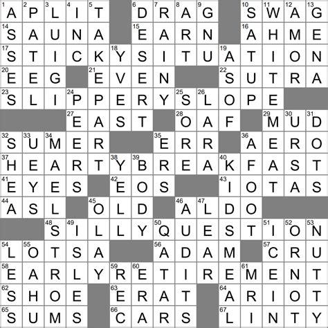We have the answer for Slangy lunch fare crossword clue in case you’ve been struggling to solve this one! Crosswords can be an excellent way to stimulate your brain, pass the time, and challenge yourself all at once. Of course, sometimes there’s a crossword clue that totally stumps us, whether it’s because we are unfamiliar with the …
